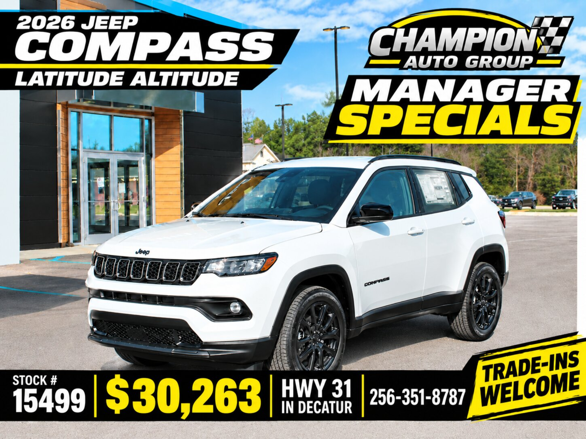 2026 Jeep Compass Latitude Altitude Sport Utility