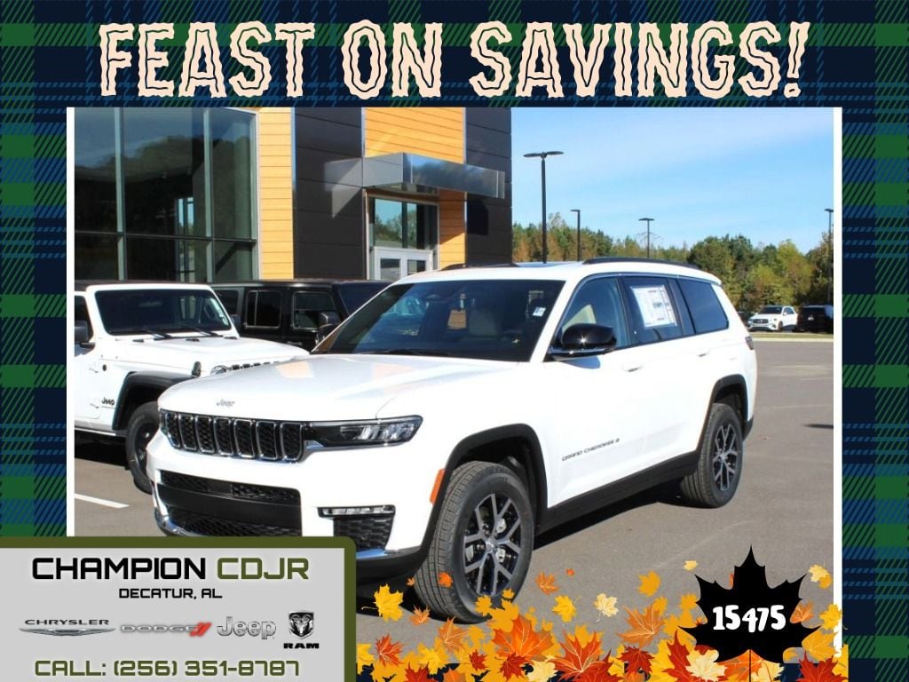 New 2025 Jeep Grand Cherokee L Limited Sport Utility