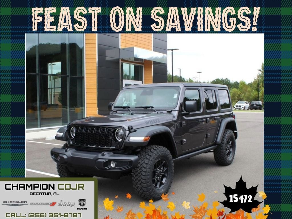 New 2026 Jeep Wrangler Willys Sport Utility