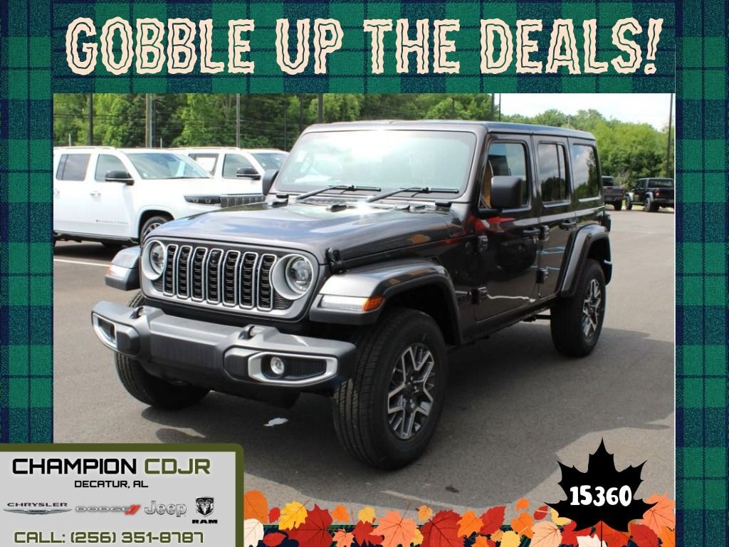 New 2025 Jeep Wrangler Sahara Sport Utility