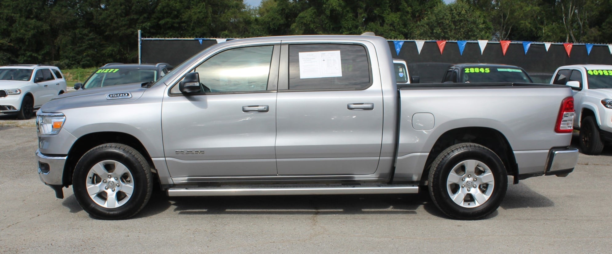 Used 2021 RAM Ram 1500 Pickup Big Horn/Lone Star with VIN 1C6SRFFTXMN795335 for sale in Decatur, AL