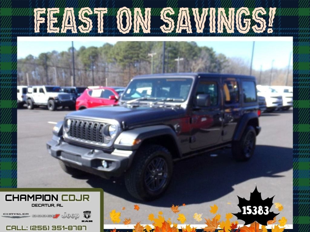 New 2025 Jeep Wrangler Sport S Sport Utility