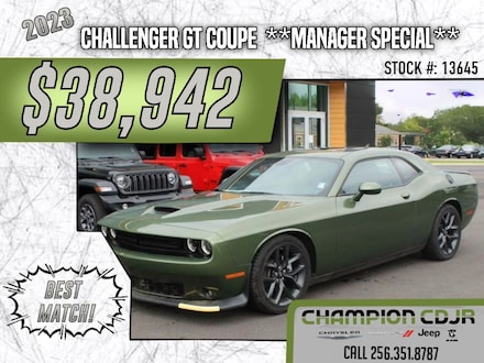 2023 Dodge Challenger GT Coupe