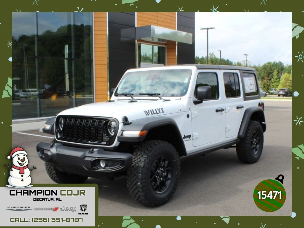 New 2026 Jeep Wrangler Willys Sport Utility