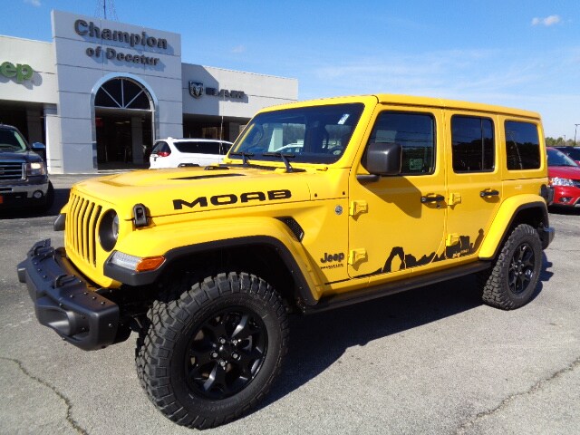 used yellow jeep wrangler for sale near me