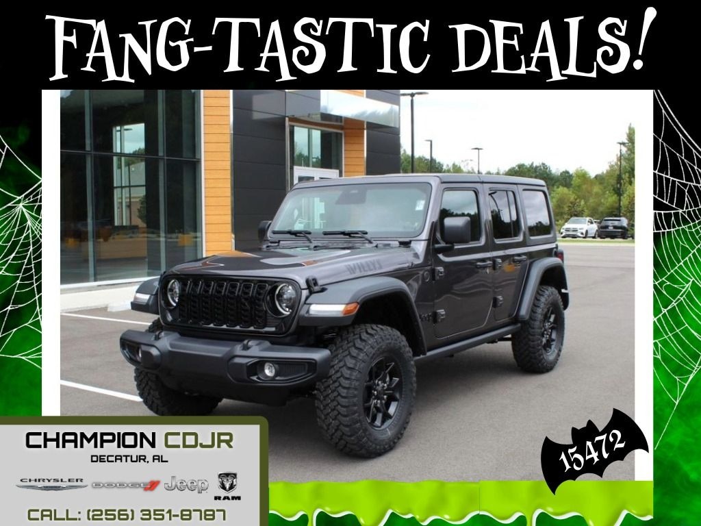 New 2026 Jeep Wrangler Willys Sport Utility