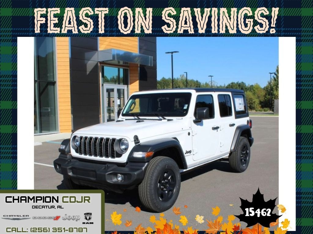 New 2026 Jeep Wrangler Sport Sport Utility