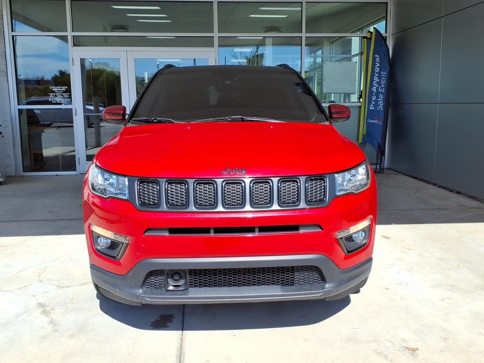 Used 2021 Jeep Compass Altitude with VIN 3C4NJCBB2MT605245 for sale in Rockingham, NC