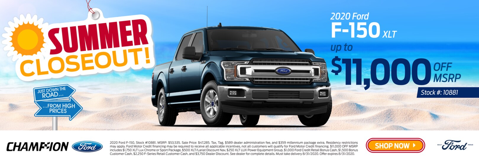 Champion Ford Lincoln Inc. Ford Dealership in Rockingham NC