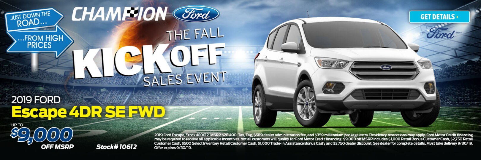 Champion Ford Lincoln Inc. Ford Dealership in Rockingham NC