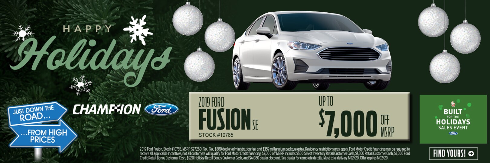 Champion Ford Lincoln Inc. Ford Dealership in Rockingham NC