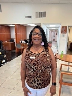 Staff member Decima Washington from 023c39b556dd