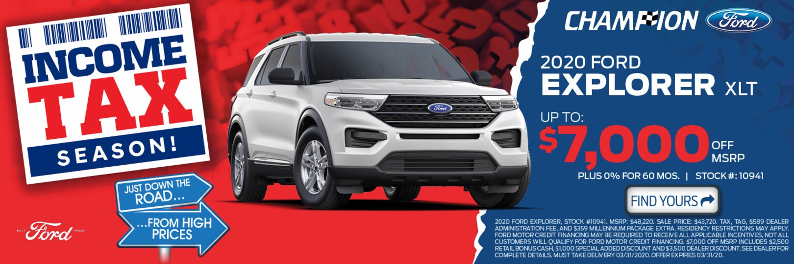 Champion Ford Lincoln Inc. Ford Dealership in Rockingham NC