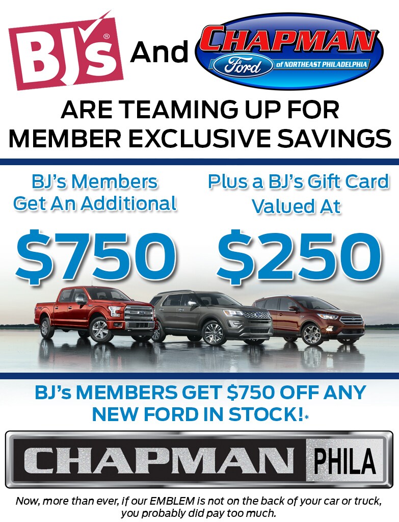 BJ's Auto Buying Program Chapman Northeast Philadelphia, PA