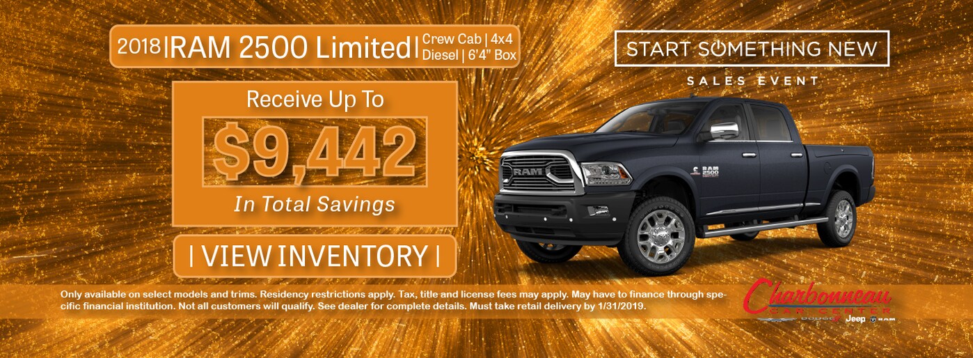 Charbonneau Chrysler Center Dickinson, ND New & Used Chrysler Dodge