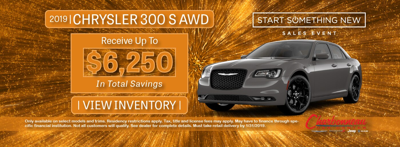 Charbonneau Chrysler Center Dickinson, ND New & Used Chrysler Dodge