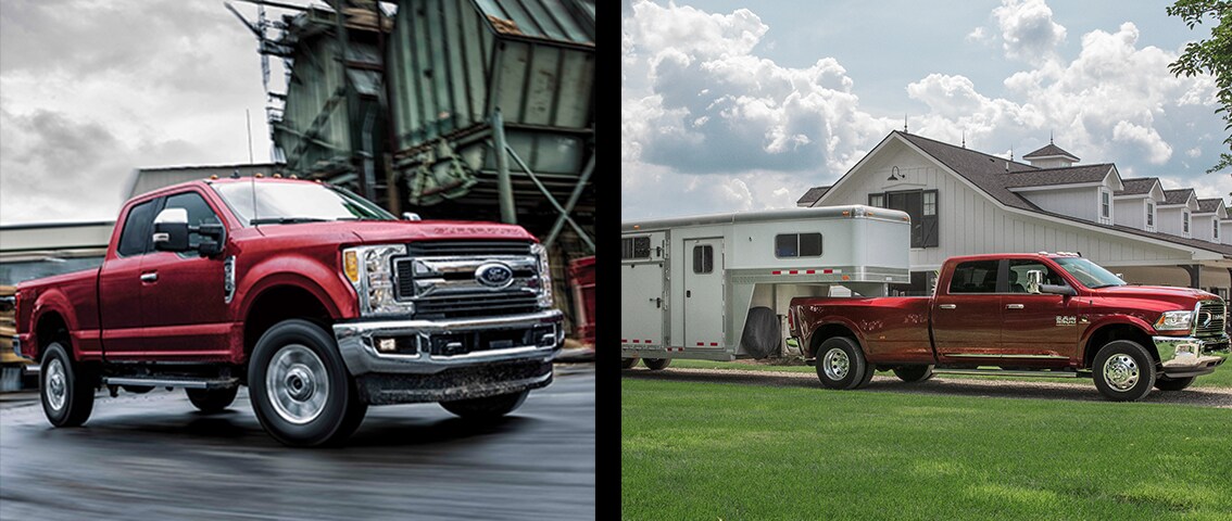 2020 Ford SuperDuty vs. Dodge RAM 3500 | Charles Allen Ford Inc.