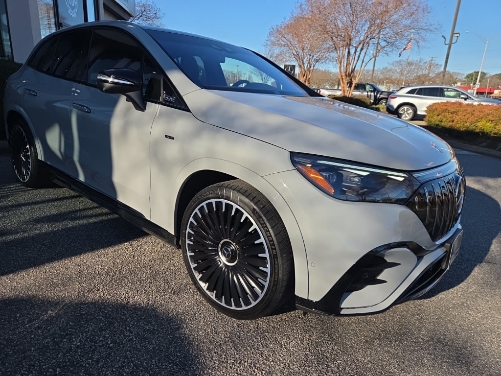 Certified 2024 Mercedes-Benz EQE SUV Base with VIN 4JGGM5DB7RA016856 for sale in Virginia Beach, VA