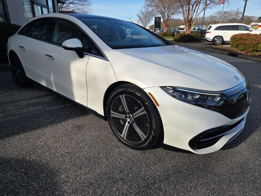 Certified 2022 Mercedes-Benz EQS Base with VIN W1KCG2DB7NA001329 for sale in Virginia Beach, VA