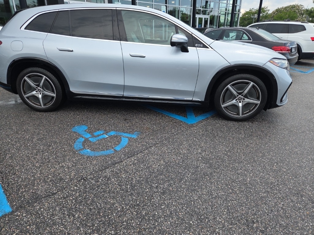 Certified 2023 Mercedes-Benz EQS SUV Base with VIN 4JGDM4EB0PA010910 for sale in Virginia Beach, VA