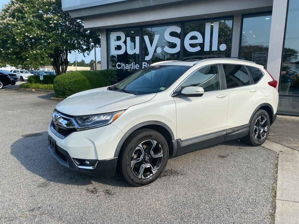 Used 2017 Honda CR-V Touring with VIN 2HKRW2H92HH643579 for sale in Virginia Beach, VA