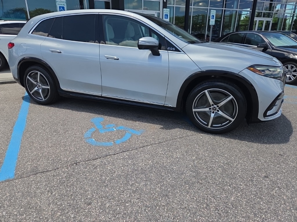 Certified 2023 Mercedes-Benz EQS SUV Base with VIN 4JGDM4EB0PA010910 for sale in Virginia Beach, VA