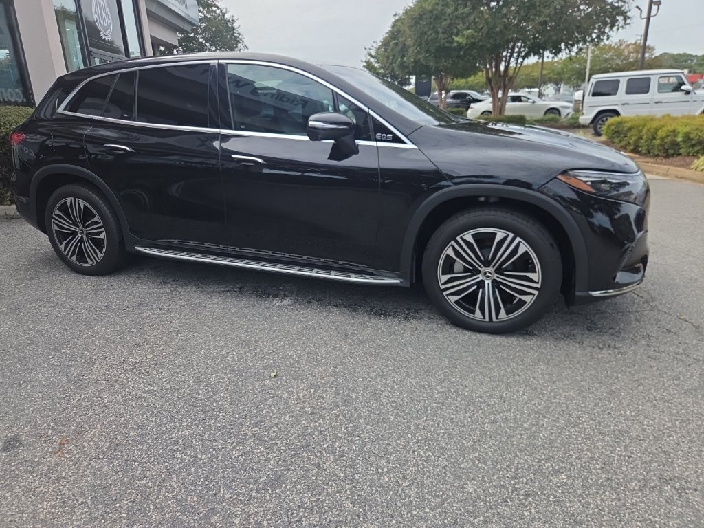 Certified 2024 Mercedes-Benz EQS SUV Base with VIN 4JGDM2DB2RA035073 for sale in Virginia Beach, VA