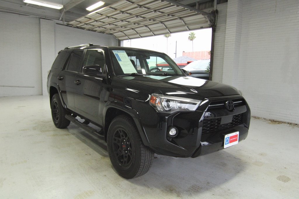 Used 2021 Toyota 4Runner SR5 with VIN JTEEU5JRXM5247857 for sale in Mcallen, TX