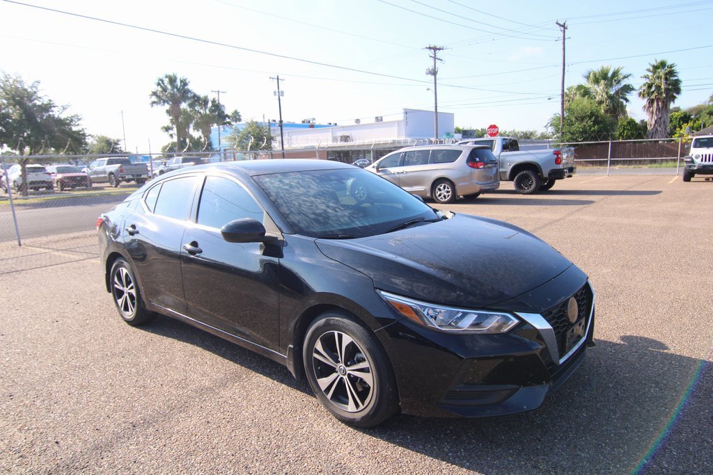 Used 2022 Nissan Sentra SV with VIN 3N1AB8CV8NY299922 for sale in Mcallen, TX