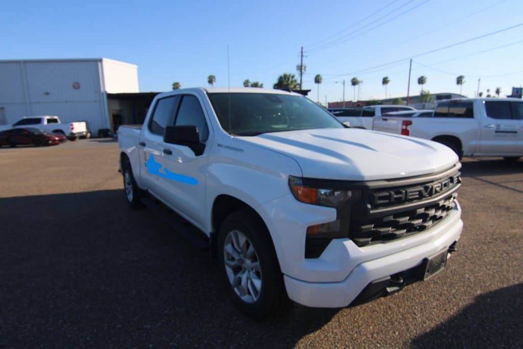 Used 2022 Chevrolet Silverado 1500 Custom with VIN 3GCPABEKXNG527158 for sale in Mcallen, TX