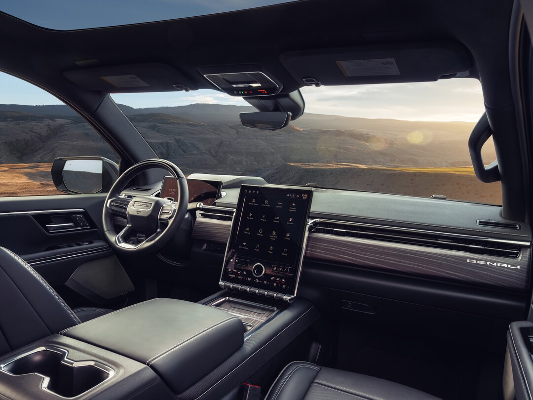  2026 GMC Sierra EV Front Interior