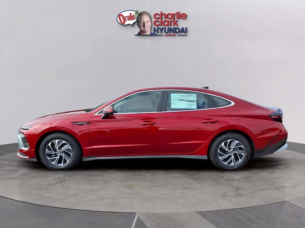 New 2026 Hyundai Sonata Hybrid Blue Sedan