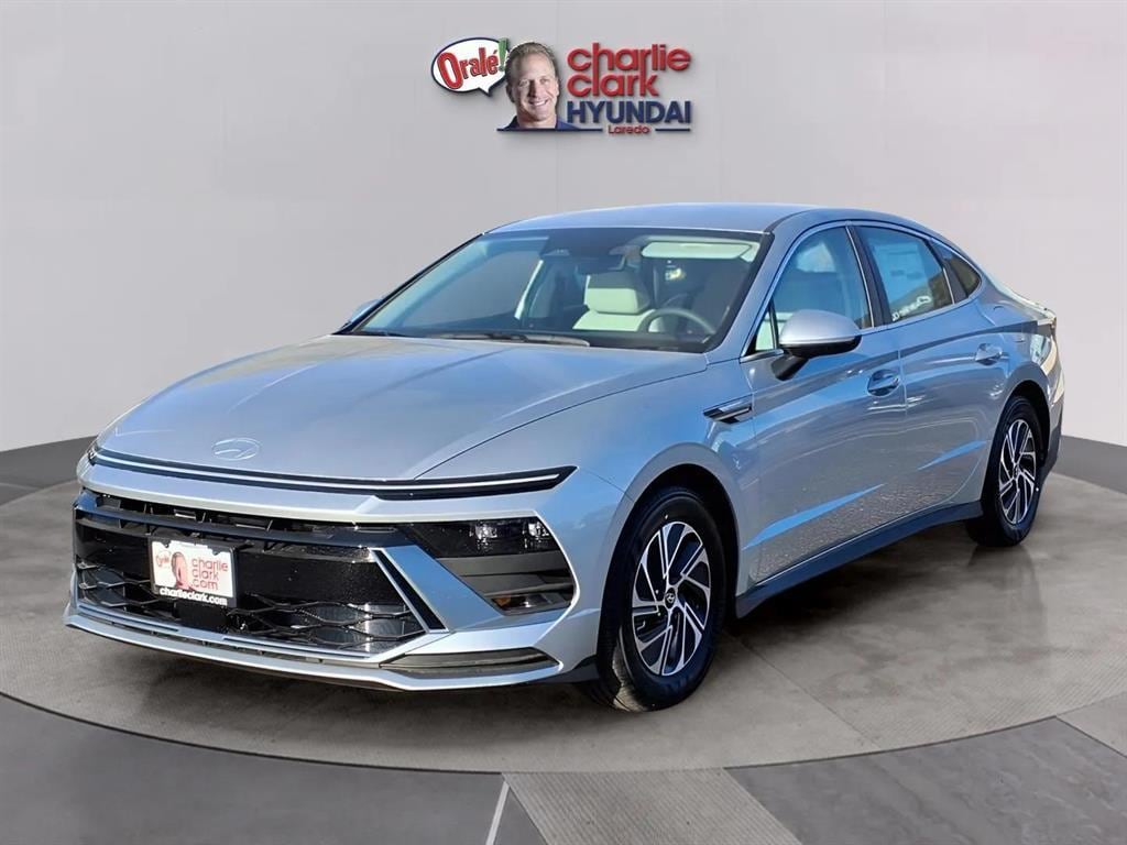 New 2026 Hyundai Sonata Hybrid Blue Sedan