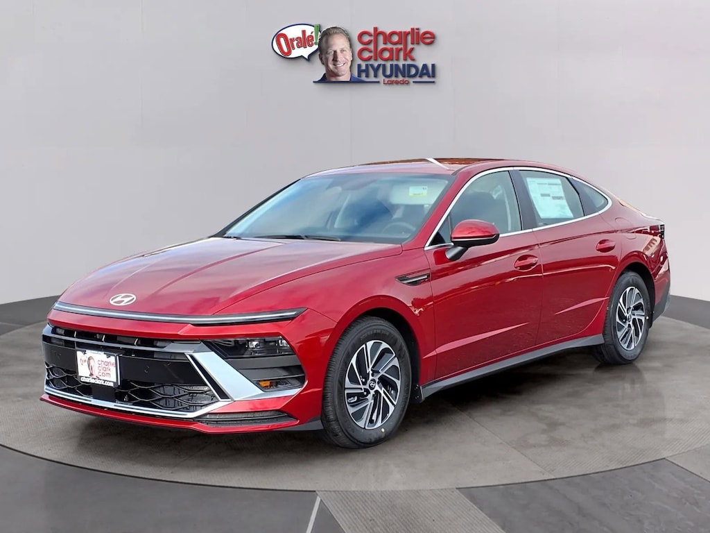 New 2026 Hyundai Sonata Hybrid Blue Sedan