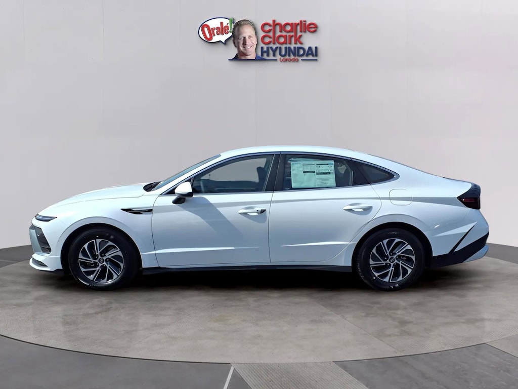 New 2026 Hyundai Sonata Hybrid Blue Sedan