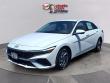 New 2025 Hyundai Elantra Hybrid Blue Sedan