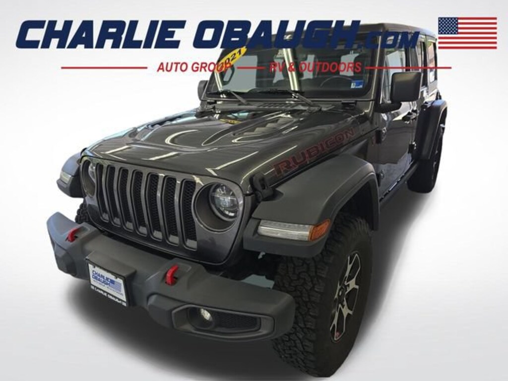 Used 2021 Jeep Wrangler Unlimited Rubicon 4x4 SUV