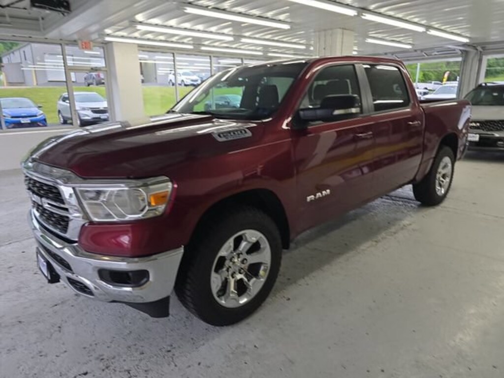 Used 2022 Ram 1500 Big Horn Crew Cab 4x4 57 Box Truck