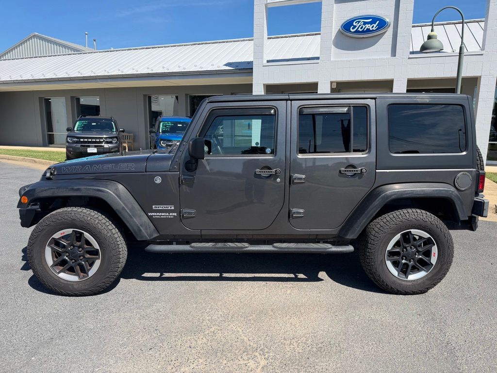 Used 2017 Jeep Wrangler Unlimited Sport with VIN 1C4BJWDG5HL502271 for sale in Waynesboro, VA