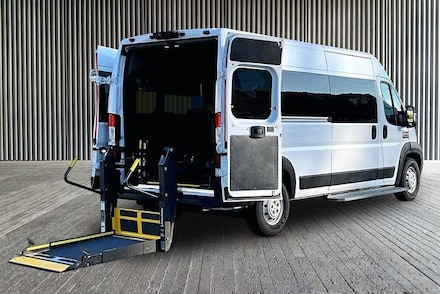 2020 Ram ProMaster 2500 Window High Roof 9 Passenger + Wheel Chair Ramp & LIft Van Cargo Van