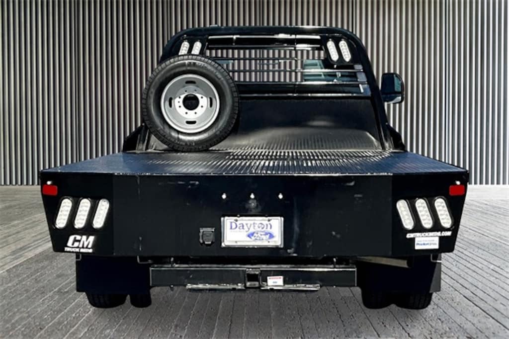New 2025 Ford F-350 Chassis XL DRW w/CM Flat Bed & Tool Boxes Truck Regular Cab