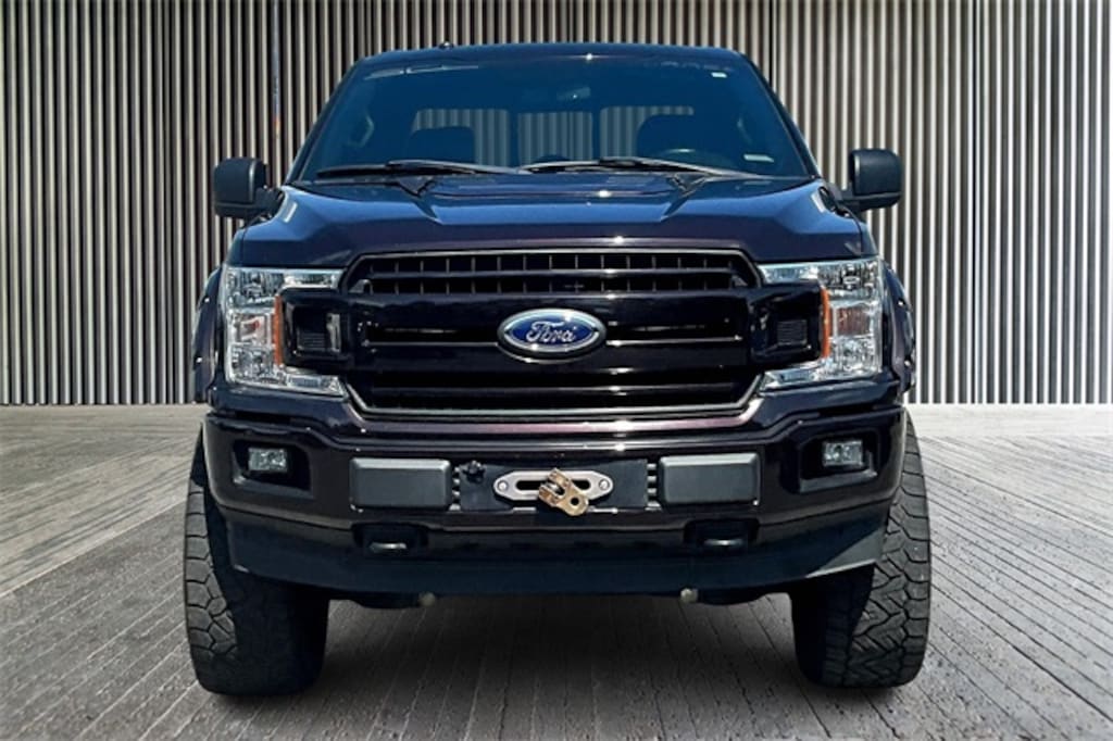 Used 2018 Ford F-150 Black Widow Crew Cab 4WD 6" Lift Wheels Tires Moon Truck SuperCrew Cab