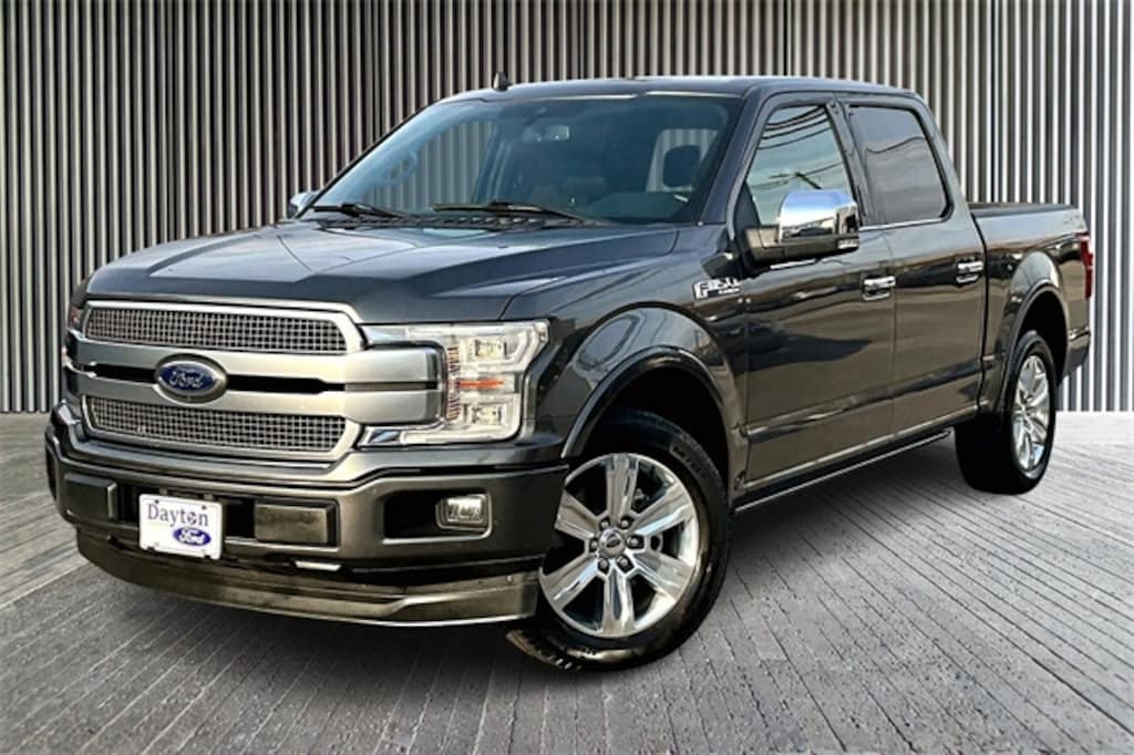 Used 2019 Ford F-150 Platinum Crew Cab 1-Owner ***Less Than 50,000 mile Truck SuperCrew Cab