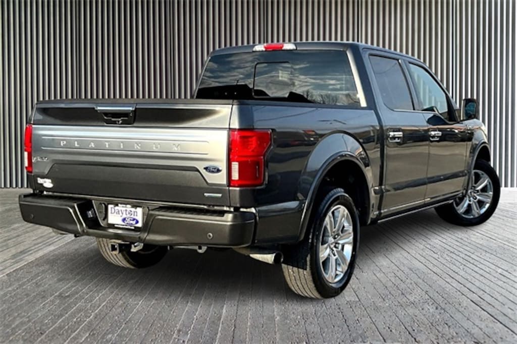 Used 2019 Ford F-150 Platinum Crew Cab 1-Owner ***Less Than 50,000 mile Truck SuperCrew Cab
