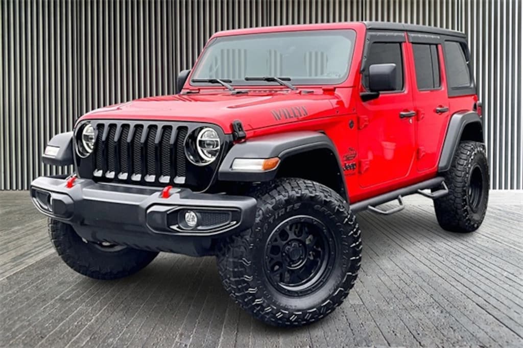 Used 2021 Jeep Wrangler Unlimited Willys Hard Top Nav Tech Conv & Tow Pkg SUV