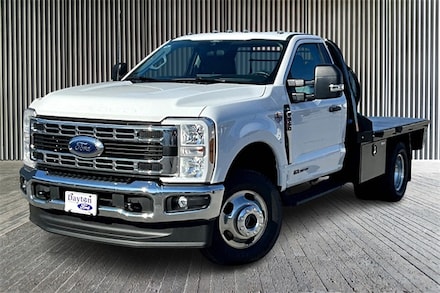 2025 Ford F-350 Chassis XL DRW w/CM Flat Bed & Tool Boxes Truck Regular Cab