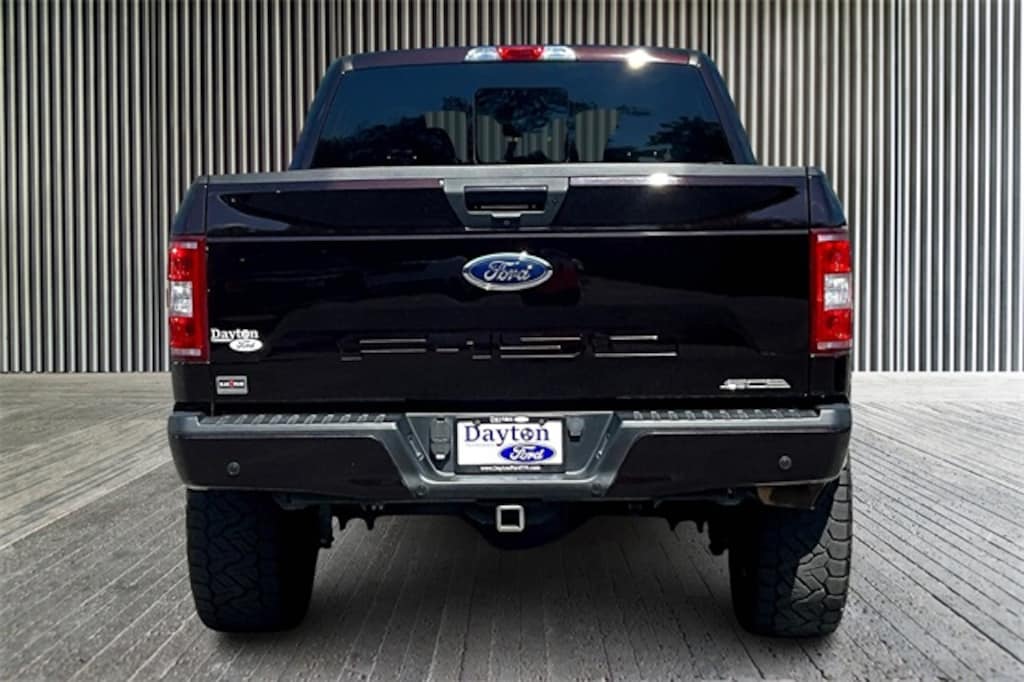 Used 2018 Ford F-150 Black Widow Crew Cab 4WD 6" Lift Wheels Tires Moon Truck SuperCrew Cab