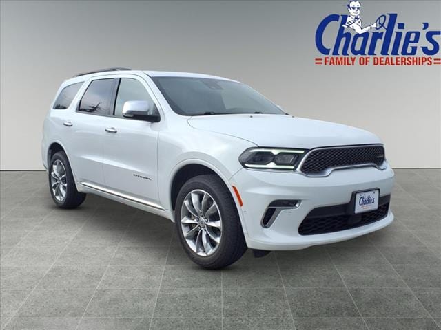 Used 2022 Dodge Durango Citadel with VIN 1C4RDJEG5NC133639 for sale in Winthrop, ME