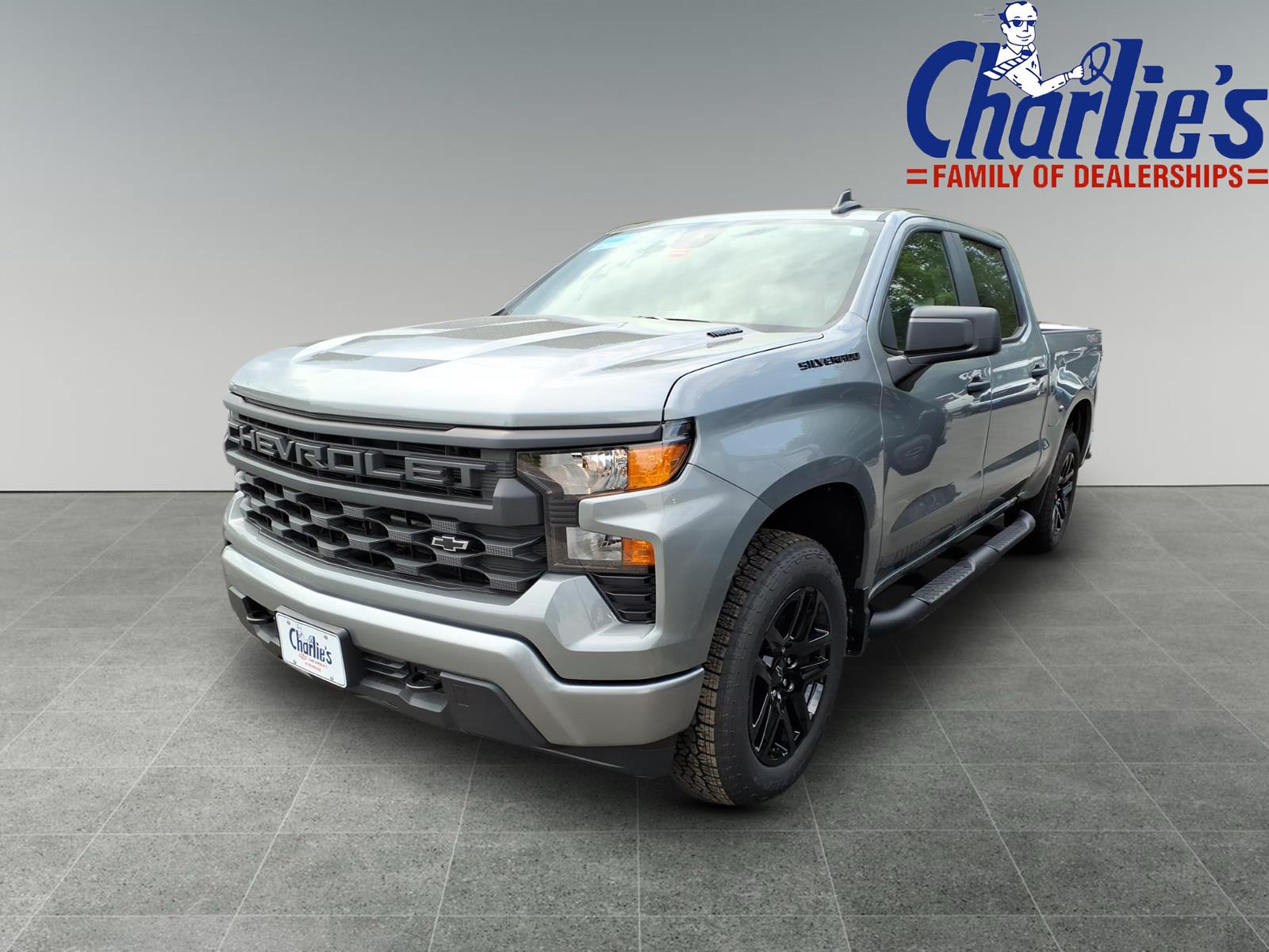 Sterling Gray Metallic 2026 Chevrolet Silverado 1500 Pickup Truck Four-Wheel Drive Automatic