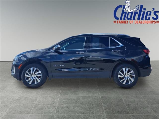 Certified 2022 Chevrolet Equinox Premier with VIN 2GNAXXEV8N6152272 for sale in Winthrop, ME